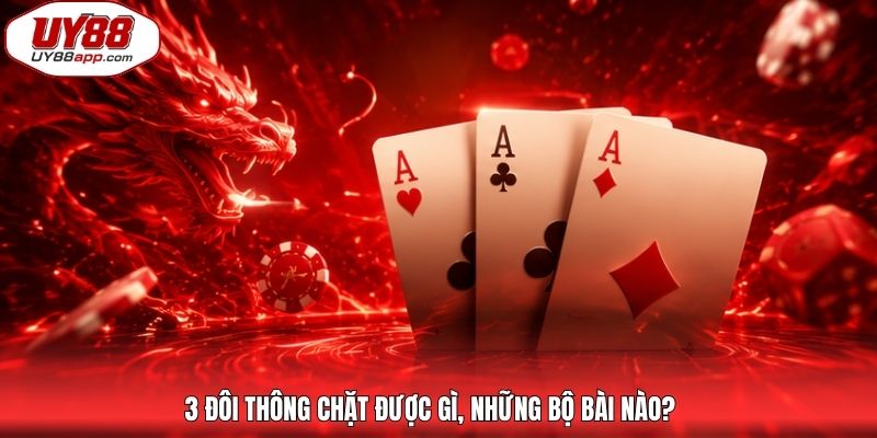 3 đôi thông chặt được gì, những bộ bài nào?