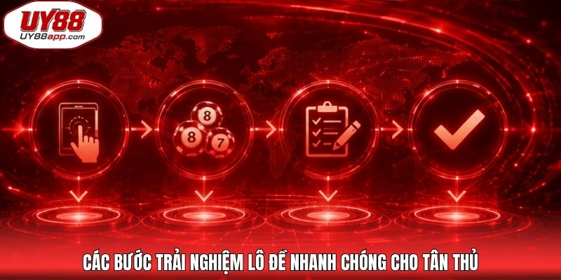 Các bước trải nghiệm lô đề nhanh chóng cho tân thủ