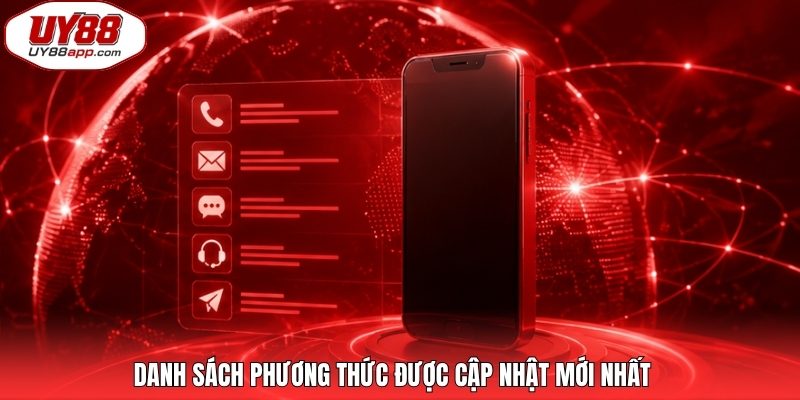 Danh sách phương thức được cập nhật mới nhất