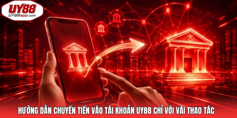 Hướng dẫn chuyển tiền vào tài khoản UY88 chỉ với vài thao tác