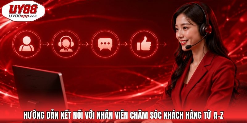 Hướng dẫn kết nối với nhân viên chăm sóc khách hàng từ A-Z