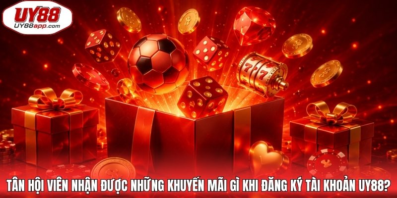 Tân hội viên nhận được những khuyến mãi gì khi đăng ký tài khoản UY88?