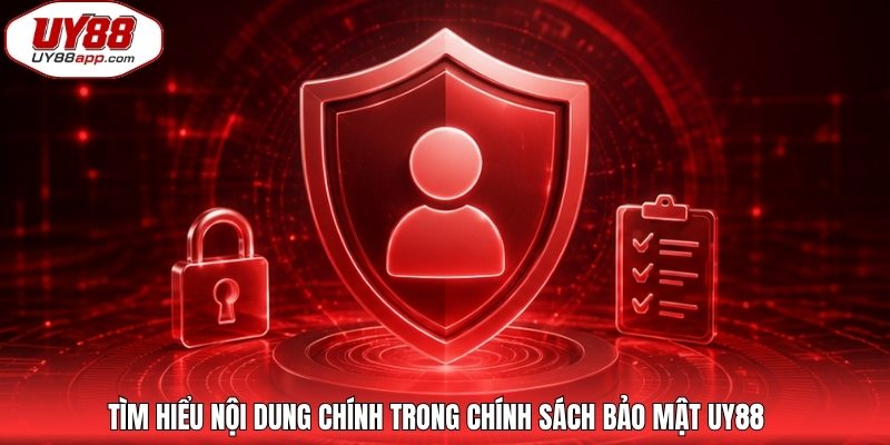 Tìm hiểu nội dung chính trong chính sách bảo mật UY88
