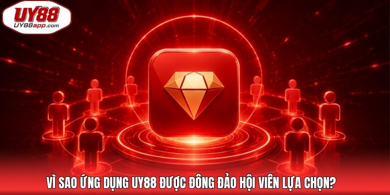 Vì sao ứng dụng UY88 được đông đảo hội viên lựa chọn?